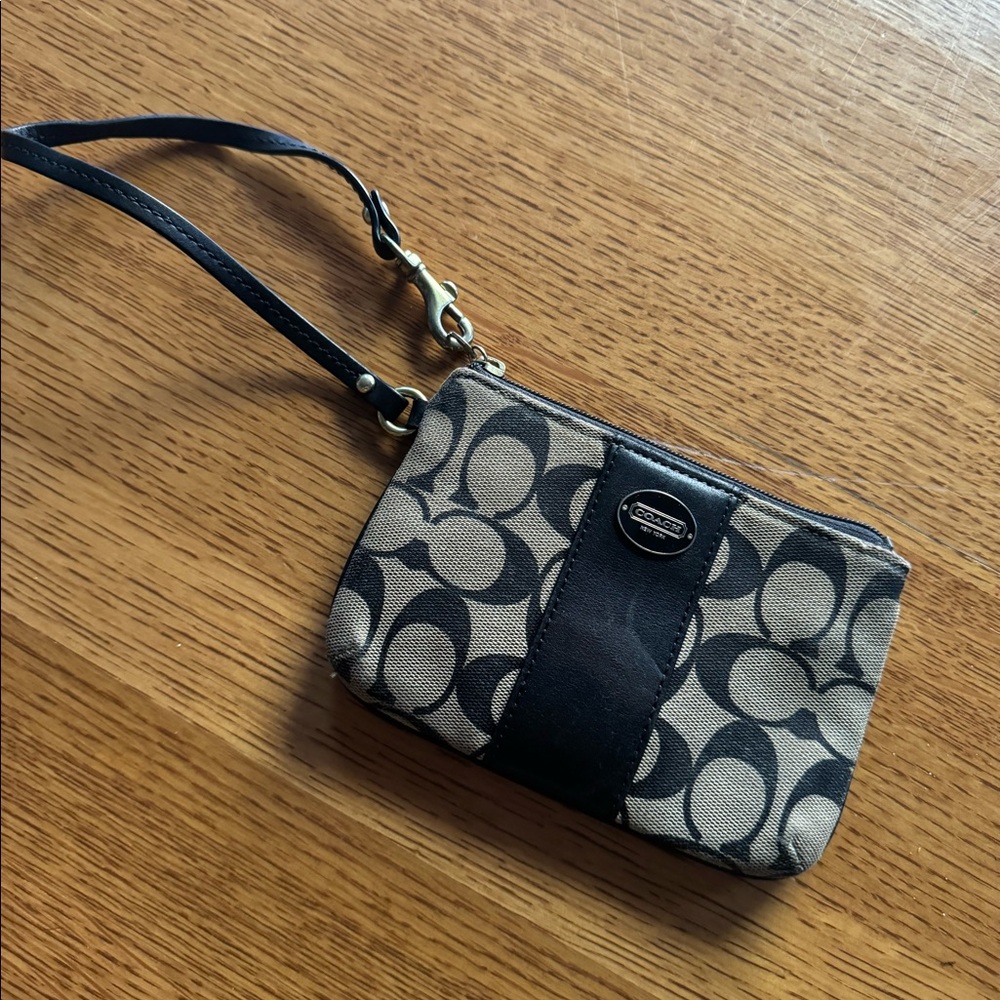 Coach wristlet